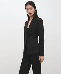 Mango Women's Straight Suit Pants