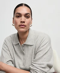 Mango Women's Long-Sleeved Polo-Neck Sweater