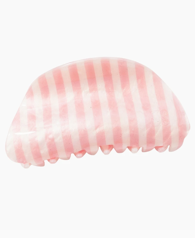 Frasier Sterling Cherry and Stripe Claw Clip, 2-Piece Set