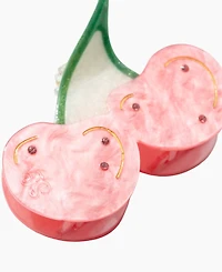 Frasier Sterling Cherry and Stripe Claw Clip, 2-Piece Set