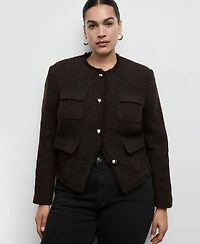 Mango Women's Fiona Flared Mid-Rise Jeans