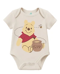 Disney Baby Boys' Pooh Jacket, Bodysuit & Pants, 3-Piece Set