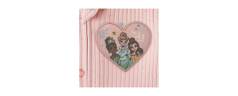 Disney Baby Girls' Princess Sleep and Play & Bow Headband, 2-Piece Set