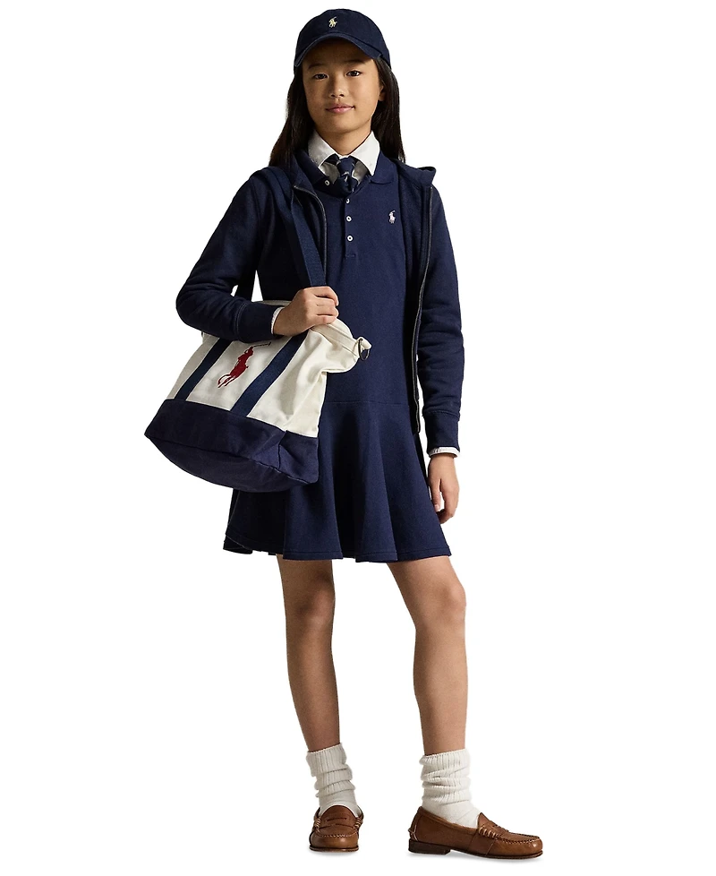 Polo Ralph Lauren Big Girls French Terry Full-Zip Hoodie
