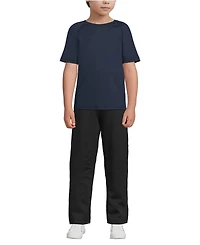 Lands' End Girls School Uniform Short Sleeve Active Tee