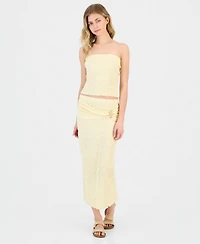 Madden Girl Juniors' Pucker Tube Top