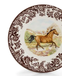 Spode Woodland American Quarter Horse Salad Plate