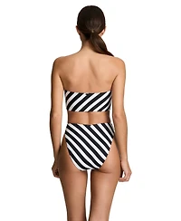 Lauren Ralph Women's High Waist Swim Bottoms