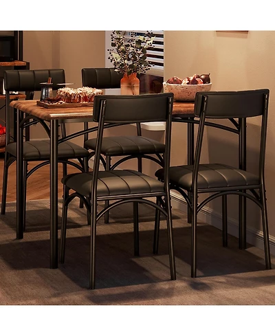 Gaomon Kitchen Table Dining Table Set for Kitchen Table for Dining Room, Home Office