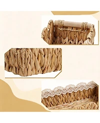 Yigii Handcrafted Wicker Storage Basket