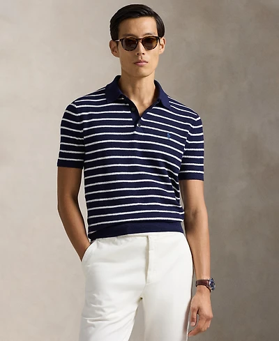 Polo Ralph Lauren Men's Short-Sleeve Collar Sweater