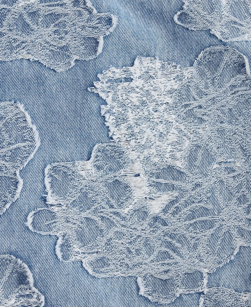 Mode of One Men's Meadow Straight-Fit Floral Jacquard Jeans, Macy's Exclusive