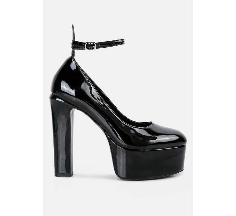 Womens babe heaven patent pu pumps