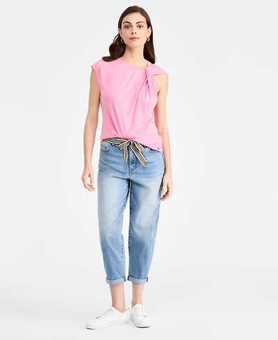 Nautica Jeans Women's Belted Carrot