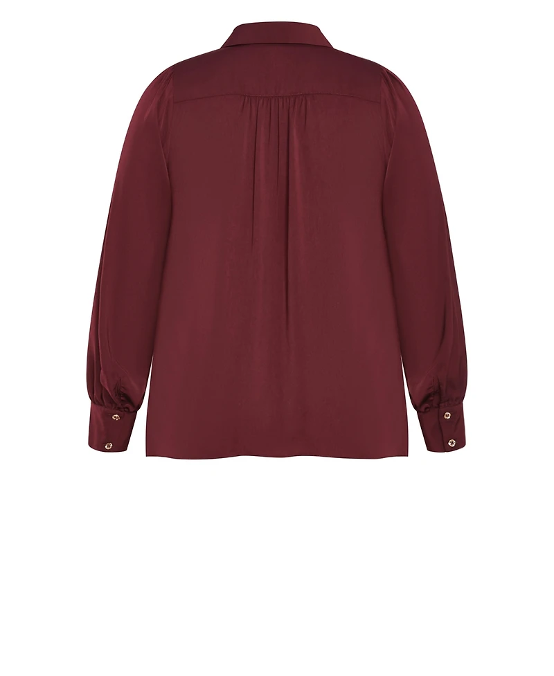 City Chic Women's Hadlee Shirt