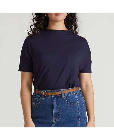 Universal Standard Plus Petra Liquid Jersey Top