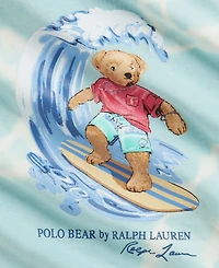 Polo Ralph Lauren Baby Boys' Bear Tie-Dye Cotton T-Shirt and Shorts, 2-Piece Set