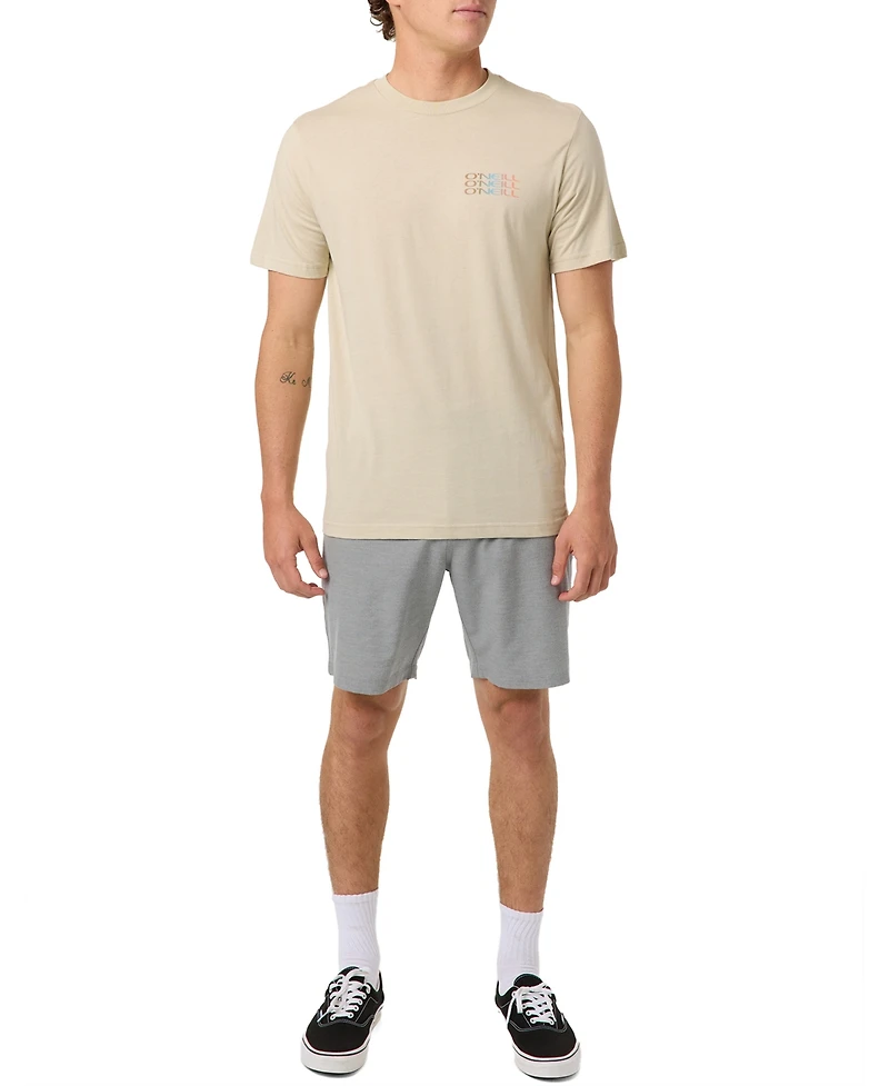 O'Neill Men's Triple Stack Short-Sleeve T-Shirt