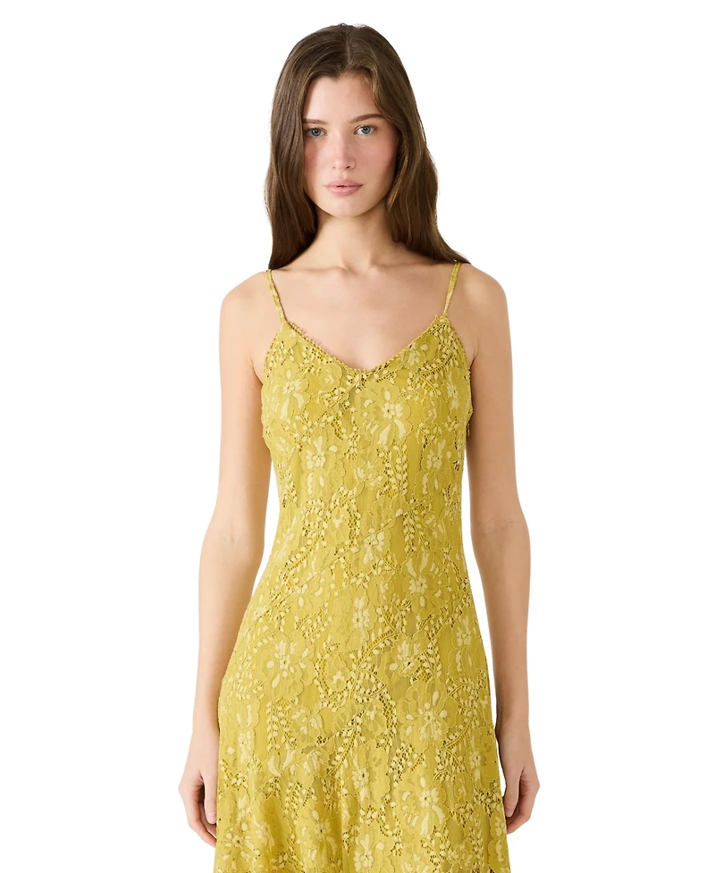 Steve Madden Juniors' Sweetheart Neck Fern Dress