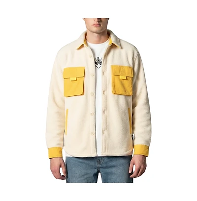 WeSC Men's Sherpa Cargo Overshirt