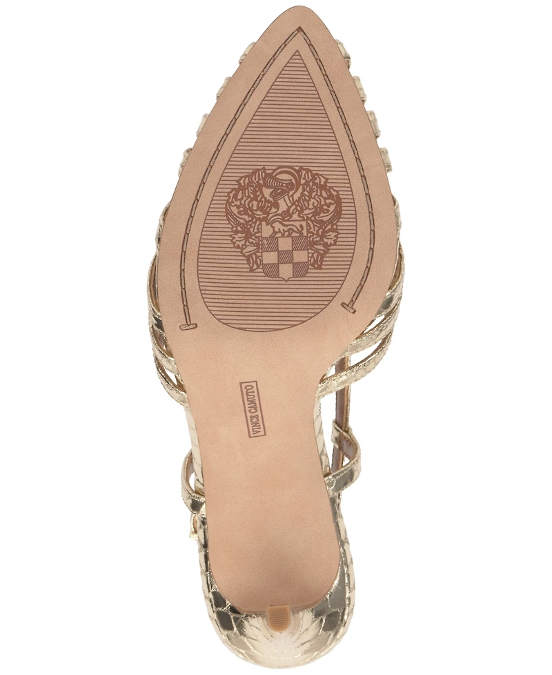 Vince Camuto Women's Hannie Peep-Toe Slingback Dress Sandals
