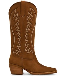 Steve Madden Women's Albany Western Pull-On Cowboy Boots