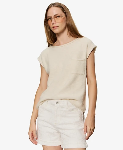 Sanctuary Women's Easy Crew Neck Sweater