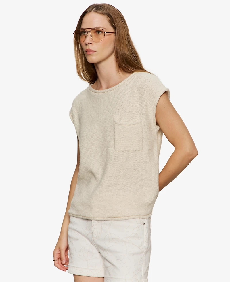 Sanctuary Women's Easy Crew Neck Sweater