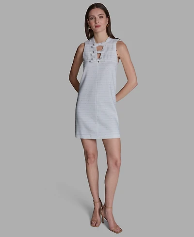 Bcbg Women's V-Neck Mini Dress