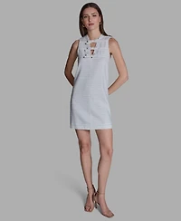 Bcbg Women's V-Neck Mini Dress