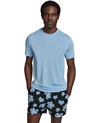 Karl Lagerfeld Paris Men's Short-Sleeve Rashguard