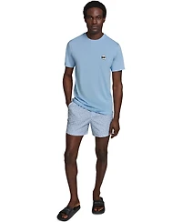 Karl Lagerfeld Paris Men's Short-Sleeve Doll Head Rashguard