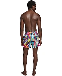 Karl Lagerfeld Paris Men's Logo Patch Volley Shorts