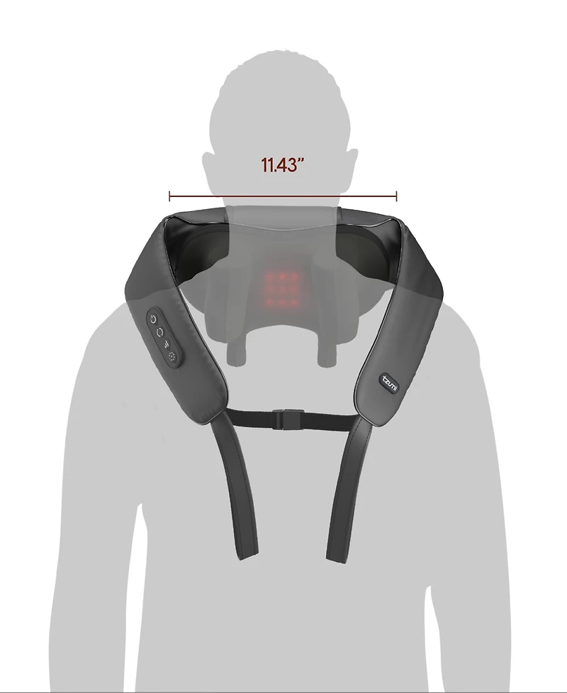 Tzumi Shiatsu Pro Back and Neck Massager