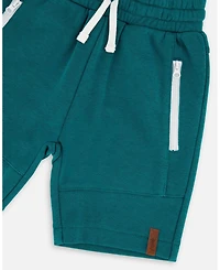 Deux par Toddler Boys French Terry Shorts