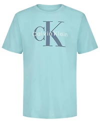 Calvin Klein Boys' 8-20 Monologo Crewneck T-Shirt