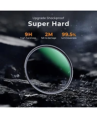 K&F Concept 77mm Nano-x Multi-Coated Ultraviolet Lens Filter