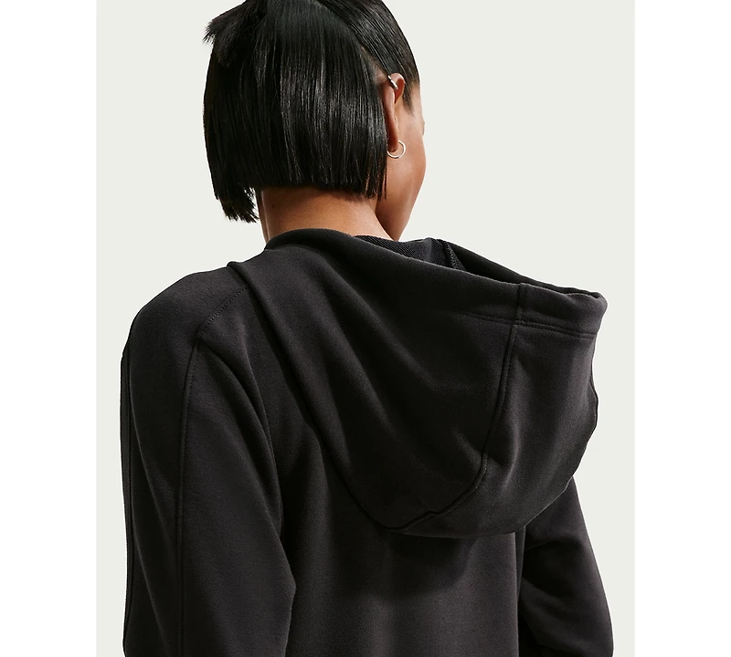 Nike Pro Women's Dri-fit French Terry Pull-On Hoodie