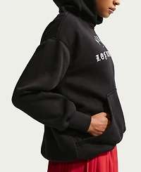 Nike Women's Fleece Oversized Los Angeles Pull-On Hoodie