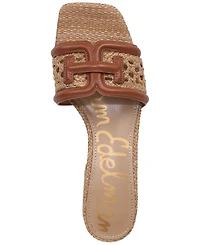 Sam Edelman Women's Waylon Block-Heel Slide Sandals