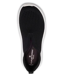 Clarks Women's Cloudsteppers Solevana Knit Round Toe Sneakers