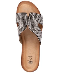 Gc Shoes Women's Paxal Embellished Flat Sandals