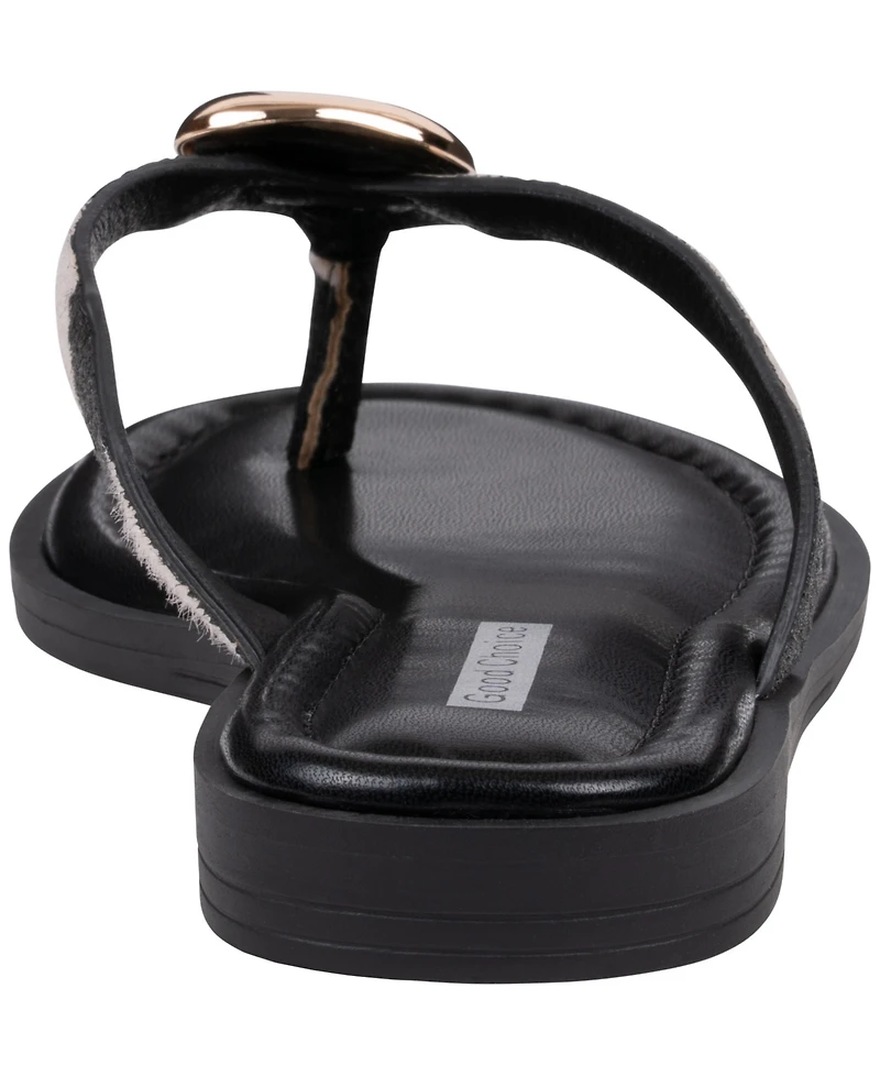 Gc Shoes Women's Lumi Hardware Flat Sandals