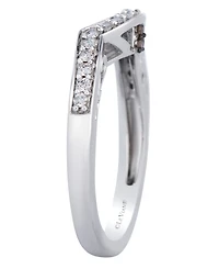 Le Vian Chocolate & Vanilla Diamond Bridal Ring (0.20 ct. t.w.) in 14k Vanilla Gold