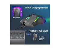 Risokeys Rgb Wireless Gaming Mouse