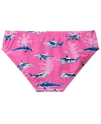 Chubbies Men's The Great Pink Sharks Swim Briefs
