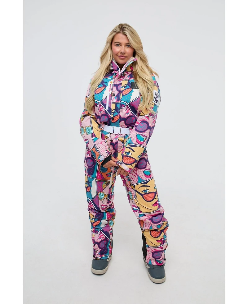 Oosc Women's Comic Book Candy - Shaped Ski Suit