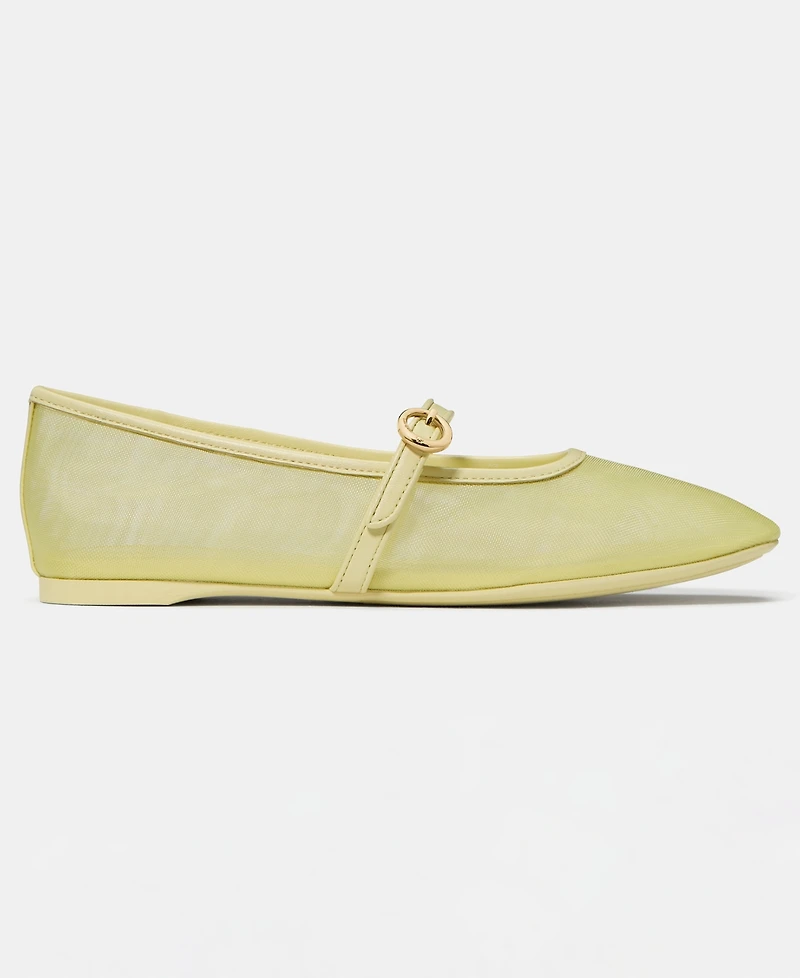 kate spade new york Women's Halo Mary Jane Round Toe Flats