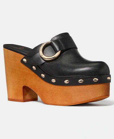 kate spade new york Women's Halo Platform Clog Mules