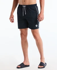 Original Penguin Men's 7" Volley Tipped Swim Trunks